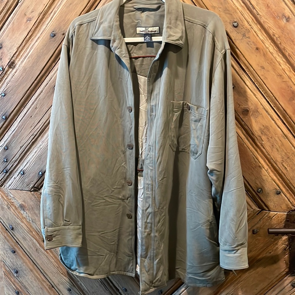 Tommy Bahamas silk jacket